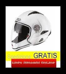 CASCO J105 MONOCOLORE AIROH BIANCO f.s.