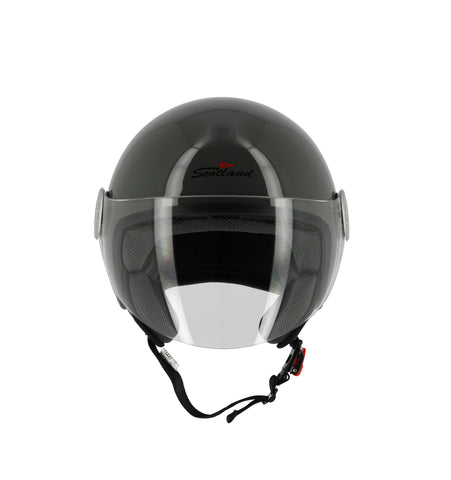 Casco Scotland Demi Jet Grigio Lucido 120024