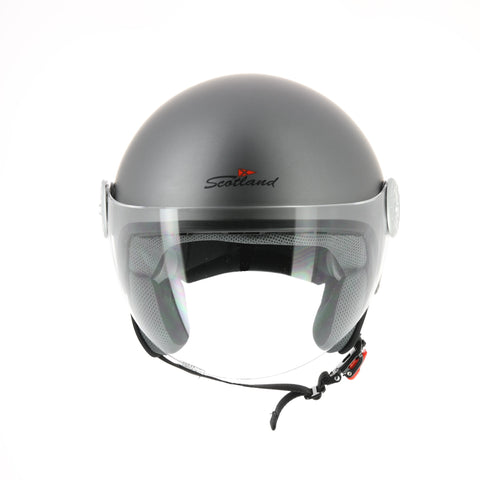 Casco Scotland Demi Jet Titanio Opaco 120024