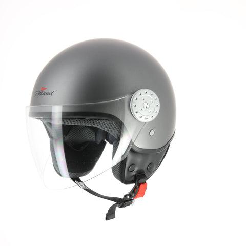 Casco Scotland Demi Jet Titanio Opaco 120024