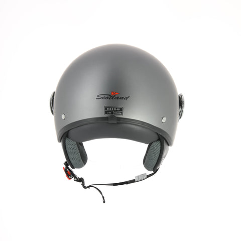 Casco Scotland Demi Jet Titanio Opaco 120024