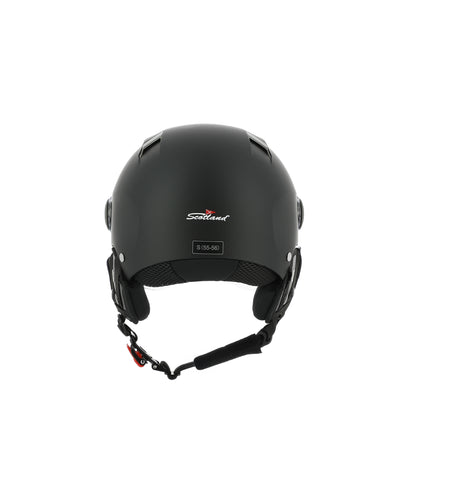 Casco Demi-Jet Dolomiti Nero Opaco Uso Bici – Scotland
