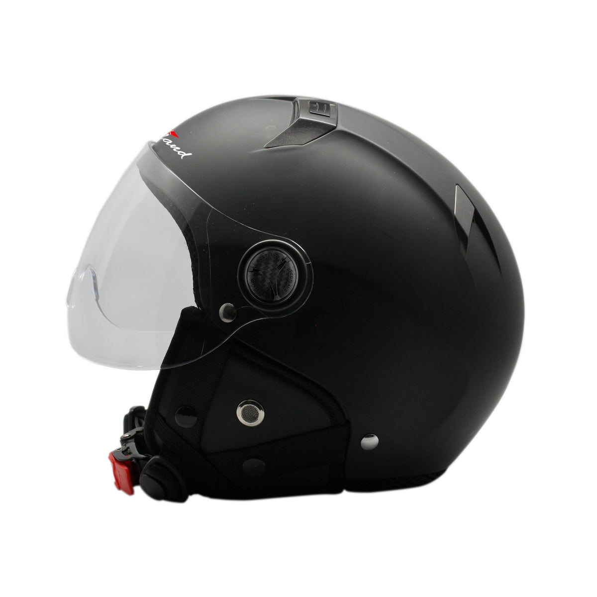 Casco Demi-Jet Dolomiti Nero Opaco Uso Bici – Scotland