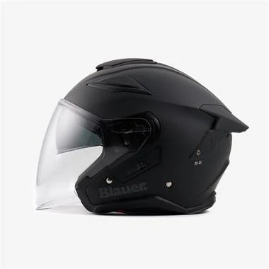 CASCO H07 BLAUER JET JJ01 NERO OPACO