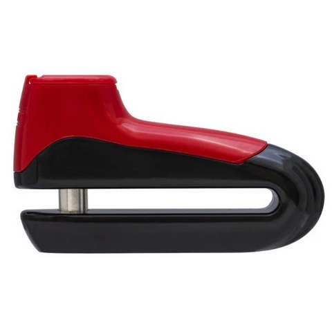 BLOCCADISCO ABUS PERNO 10MM ACCIAIO TEMPRATO ROSSO NERO