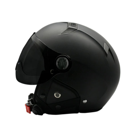 Casco Demi-Jet Dolomiti Nero Opaco Uso Bici – Scotland