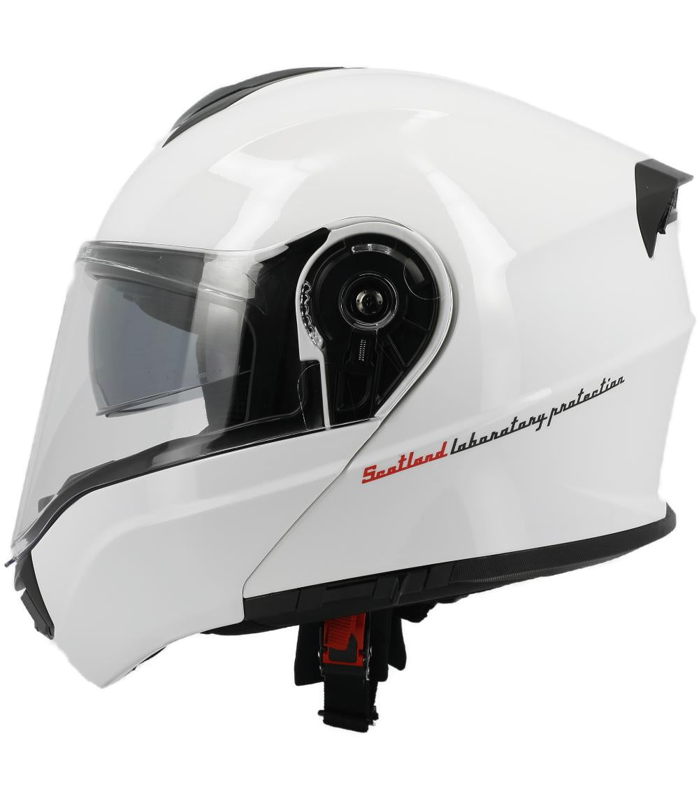 Casco modulare bianco Scotland Force 05