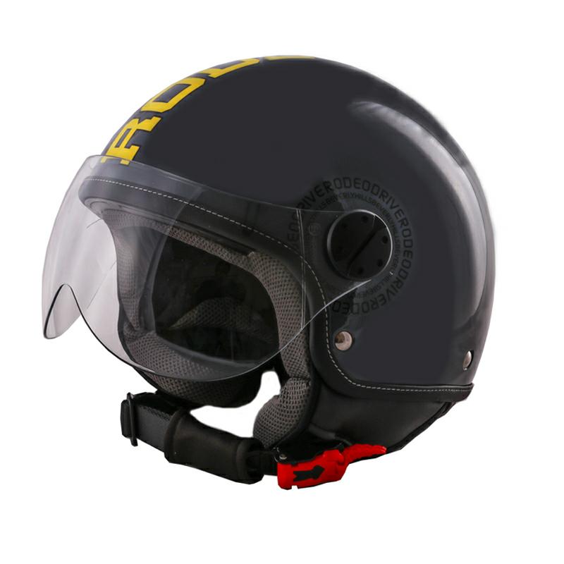 CASCO DECAL D/JET ELIX BRIDGE GREY/GIALLO FLUO