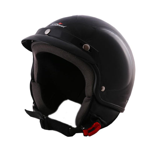 CASCO CITY N/VERNICIATO NERO LUCIDO