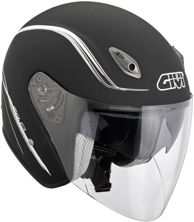 CASCO JET NERO OPACO F.S.