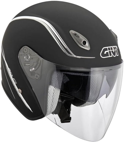 CASCO JET NERO OPACO F.S.