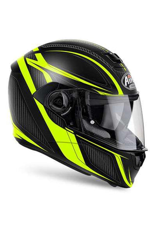 CASCO AIROH SV55 COLOR NERO /METAL f.s.