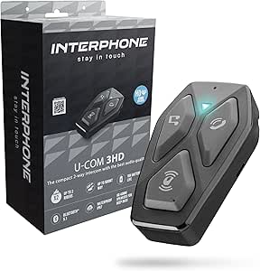 INTERPHONE UCOM 3 SINGLE NERO