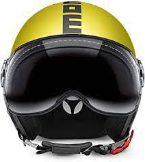 CASCO MOMO FIGHTER CLASSIC GIALLO OPACO F.S.