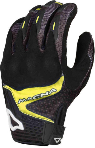 GUANTO MACNA OCTAR NERO GIALLO FLUO 170 ESTIVO