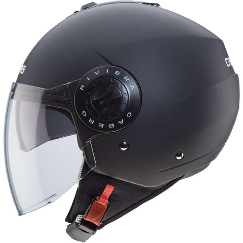 CASCO CABERG RIVIERA V3 NERO OPACO
