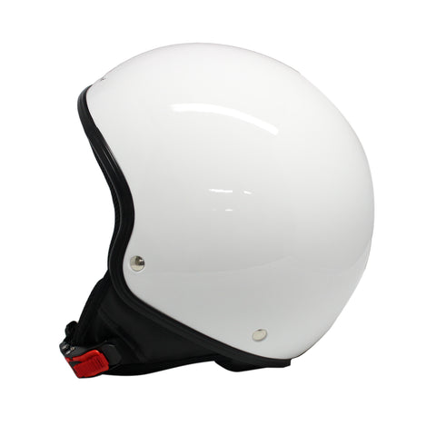 Casco Demi-Jet Bianco Senza Visiera – Scotland