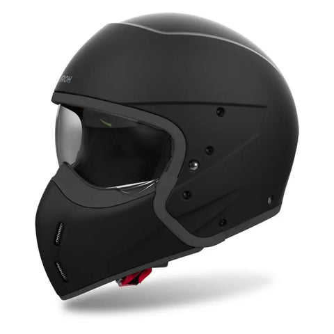 CASCO AIROH J110 DOPPIA OMOLOGAZIONE 06 NERO OPACO