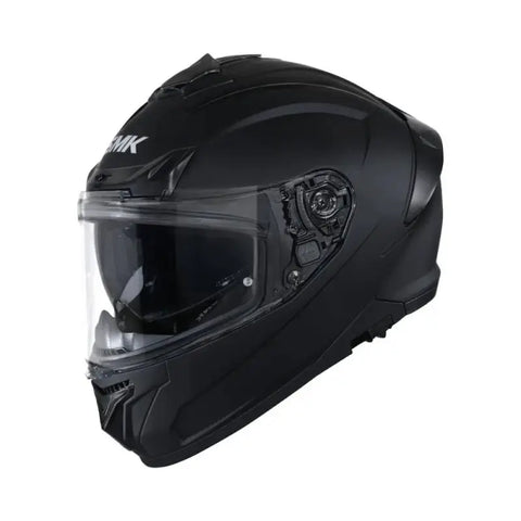 CASCO SMK 111 TYPHOON SOLID NERO OPACO