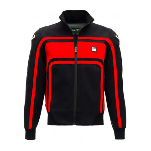 GIACCA EASY RIDER NERO ROSSO 005194 999RV f.s.