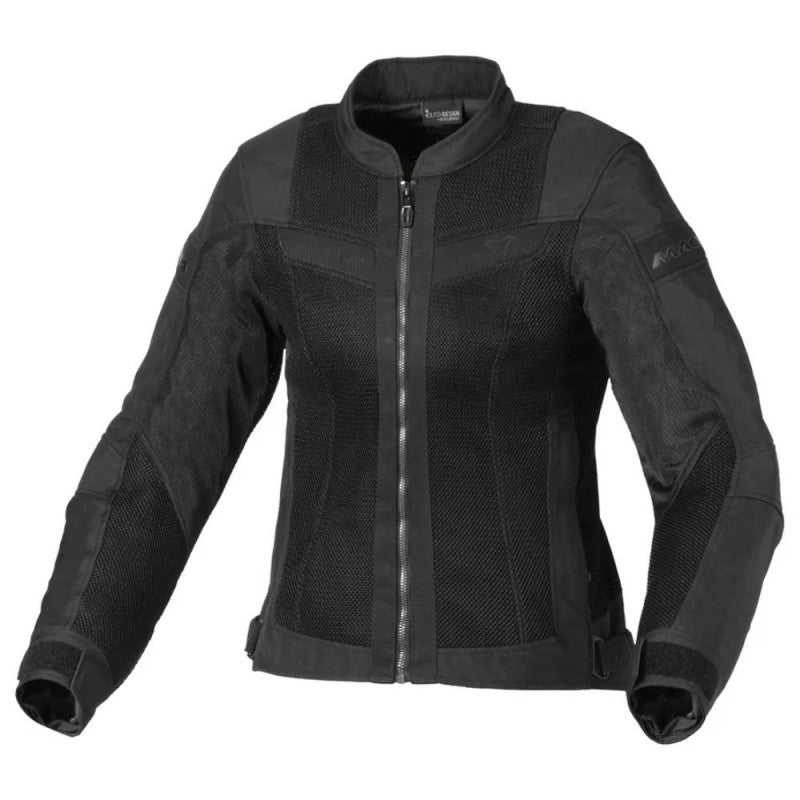 GIACCA MACNA VELOTURA DONNA ESTIVO NERO