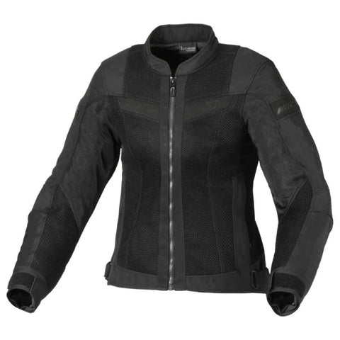 GIACCA MACNA VELOTURA DONNA ESTIVO NERO