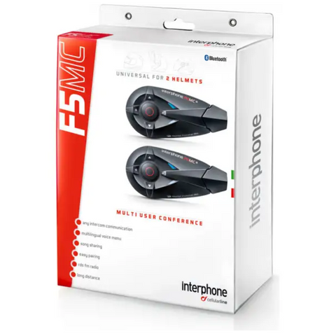 AURICOLARE CASCO BLUETOOTH 2PZ F5MC f.s.