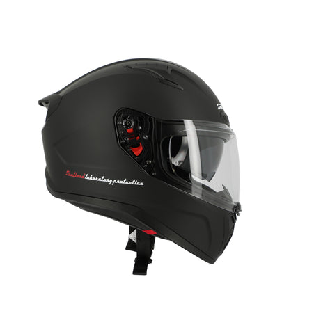 CASCO INTEGRALE RONDINE NERO OPACO