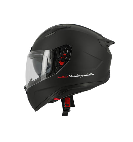 CASCO INTEGRALE RONDINE NERO OPACO