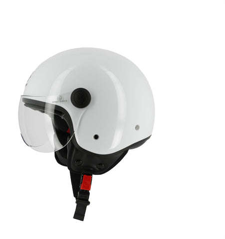 Casco demi-jet bianco Rodeo drive V/Elix