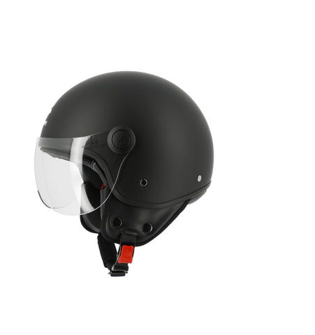 Casco Demi Jet V/Elix ECE2206 Nero Opaco – Rodeo Drive