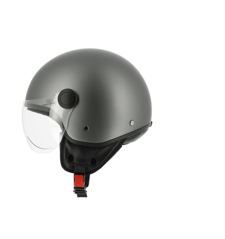 Casco Demi Jet V/Elix ECE2206 Titanio Opaco – Rodeo Drive