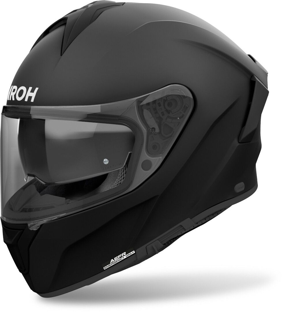 CASCO AIROH SPARK 2 NERO OPACO