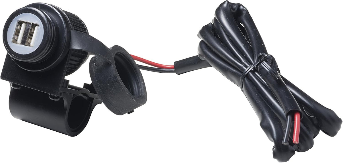 ADATTATORE DOPPIO USB NERO