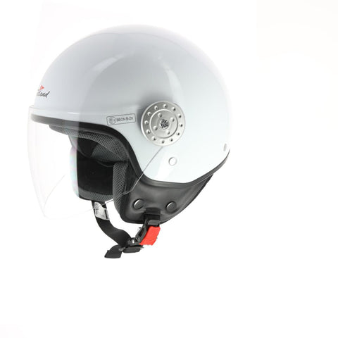 Casco Demi-Jet Bianco Lucido – Scotland