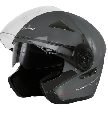 CASCO JET C/OCCHIALI FORCE 03.2 TITANIO