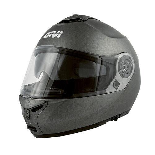 CASCO MODULARE HX20 GIVI TITANIO OPACO HX20BG768