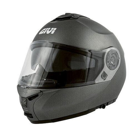 CASCO MODULARE HX20 GIVI TITANIO OPACO HX20BG768