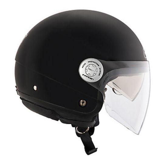 CASCO 108 DOPPIO OCCHIALE NERO OPACO