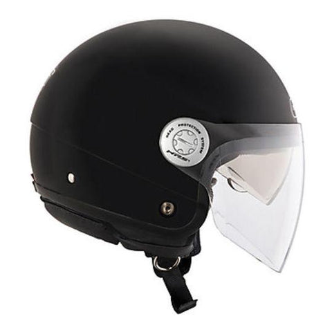 CASCO 108 DOPPIO OCCHIALE NERO OPACO