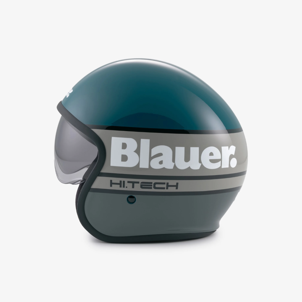 Casco Blauer Pilot 4.0 HT Blu Satinato