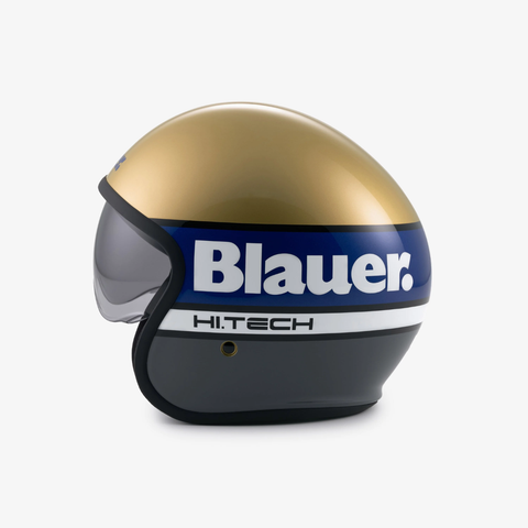 Casco Blauer Pilot 4.0 HT Blu/Oro