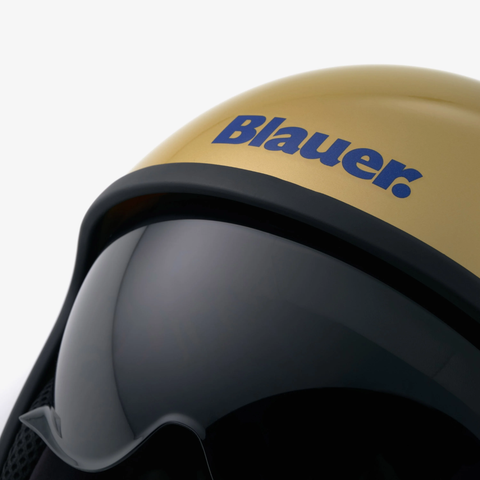 Casco Blauer Pilot 4.0 HT Blu/Oro