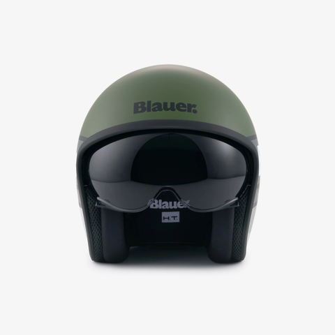 Casco Blauer Pilot 4.0 HT Verde Opaco