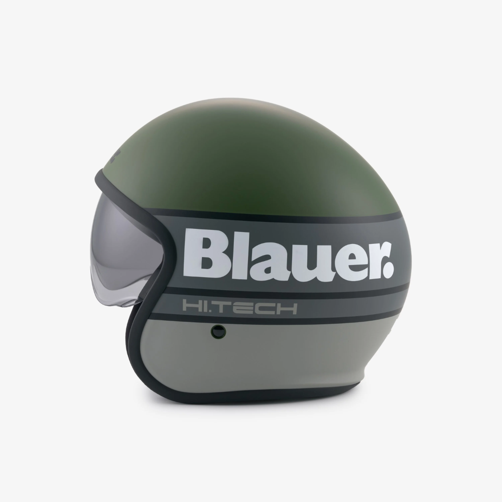 Casco Blauer Pilot 4.0 HT Verde Opaco