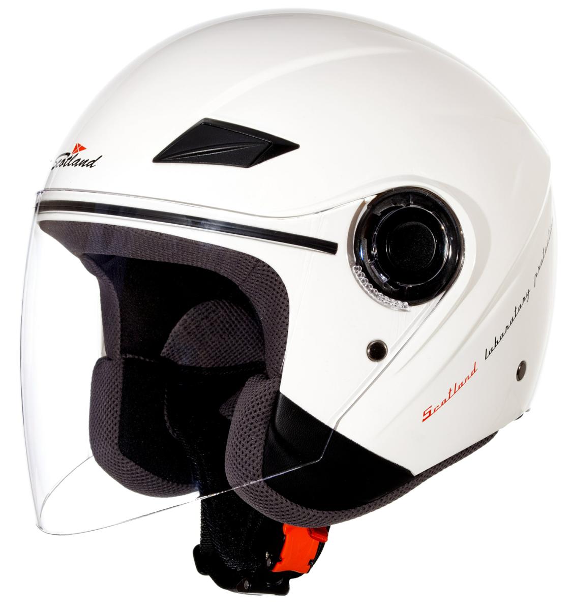 Casco Demi-Jet Force 03 Bianco Perla – Scotland