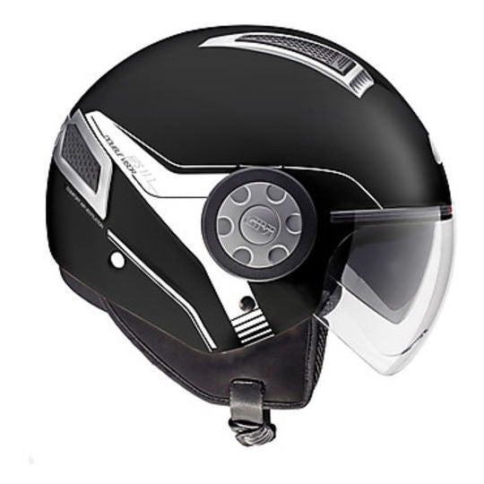 CASCO AIR JET NERO OPACO F.S.