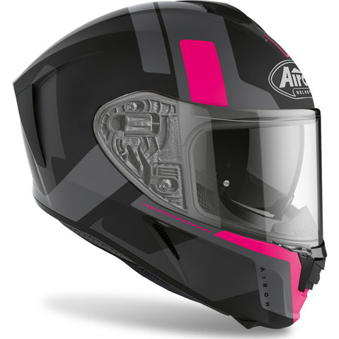 CASCO SPARK SHOGUN NERO ROSA