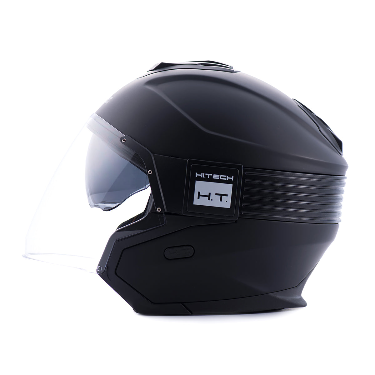 CASCO HACKER H110 BTR NERO OPACO