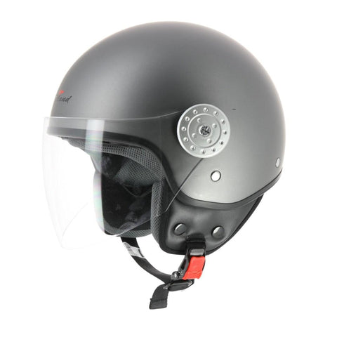 Casco Demi-Jet Titanio Opaco – Scotland